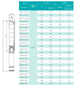 Погружной скважинный насос серии 6SS(K2), Shimge