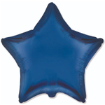 Звезда 18" Темно-синий, сатин Fm