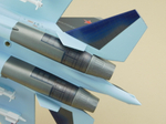 Модель самолета Су-35С (М1:48, ВВС России, 06, Графит)