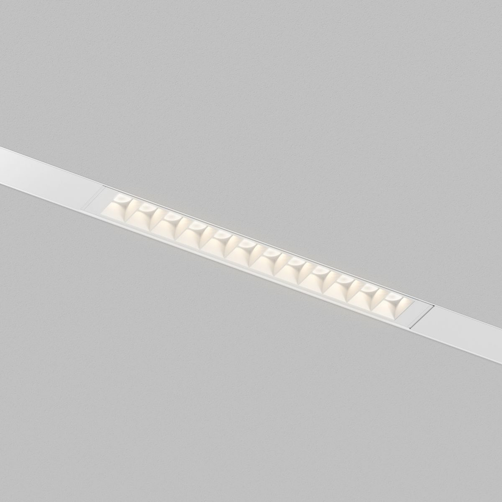 Трековый светодиодный светильник Denkirs Simple Grill DK8101-WH