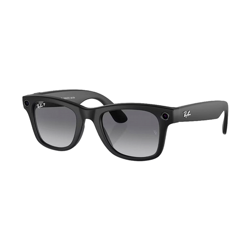 Умные очки Ray-Ban Wayfarer Matte Black / Polar Gradient Graphite, 155-53 (RW4006)