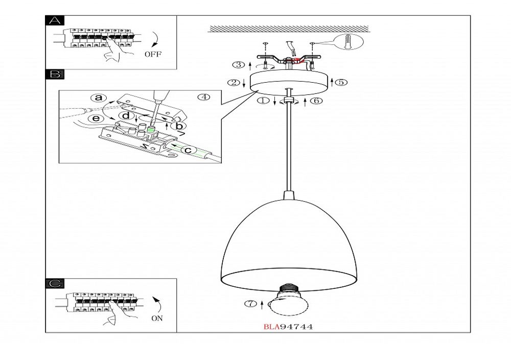 Подвесной светильник Eglo Coretto 2 94744