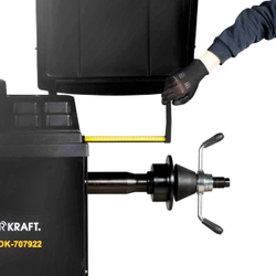 WDK-707922 Балансировочный станок (стенд) для грузового шиномонтажа, 13-24", 220 В