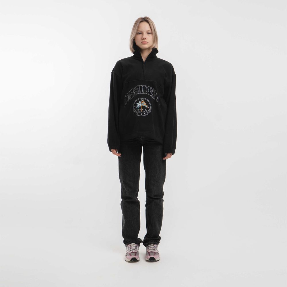 Толстовка Dissident Флисовая "DZ" Черная