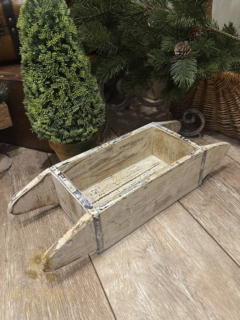 Ящик декоративный "Брик" 39x14x8 см