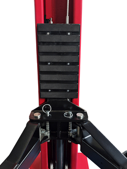 Подъемник электрогидравлический 4т 110-1900мм 2-х стоечный 220В ниж.синхрон. (электр. спуск) GTE