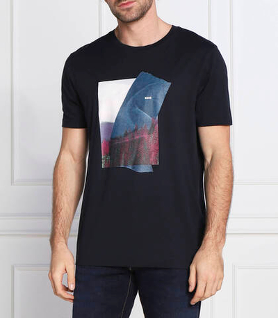 футболка teetaste BOSS ORANGE - темно-синий(50478787)