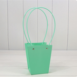 Пакет подарочный 15,5х13х9,5 Ваза для цветов (Тиффани)