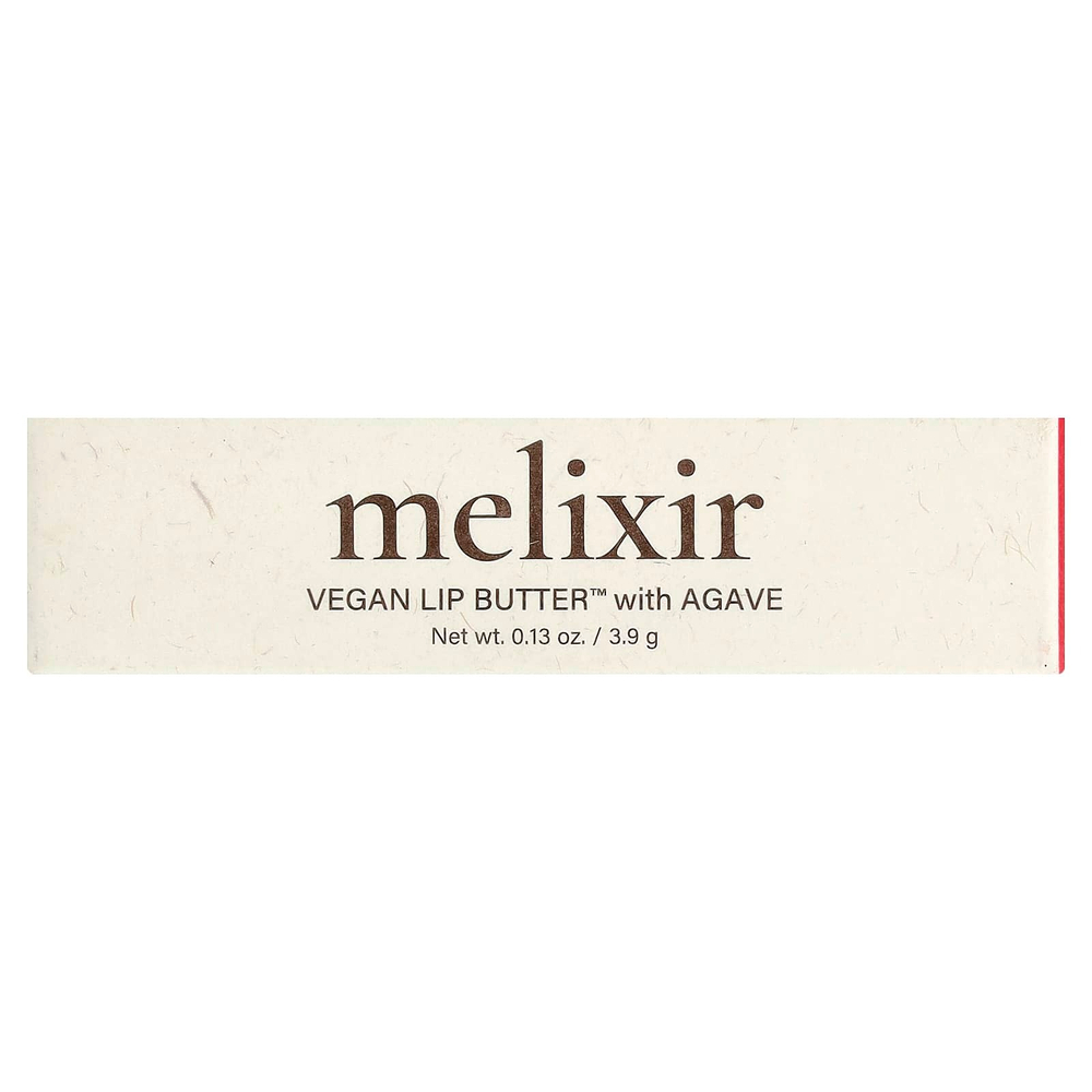 Melixir, Vegan Lip Butter™ с агавой, оттенок 15 грязно-розовый, 3,9 г (0,13 унции)