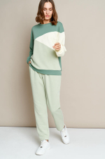 3884 Брюки женские (фисташковый)