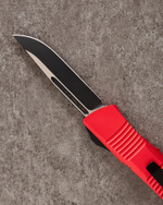 Автоматический складной нож SteelBro Troodon S/E Red Droppoint Black VG-10 139-1RD (черный-красный)