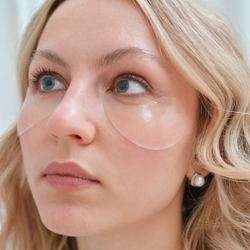 CUSKIN Vitamin U Hydro Gel Eye Patch гидрогелевые патчи с витамином U и пептидами