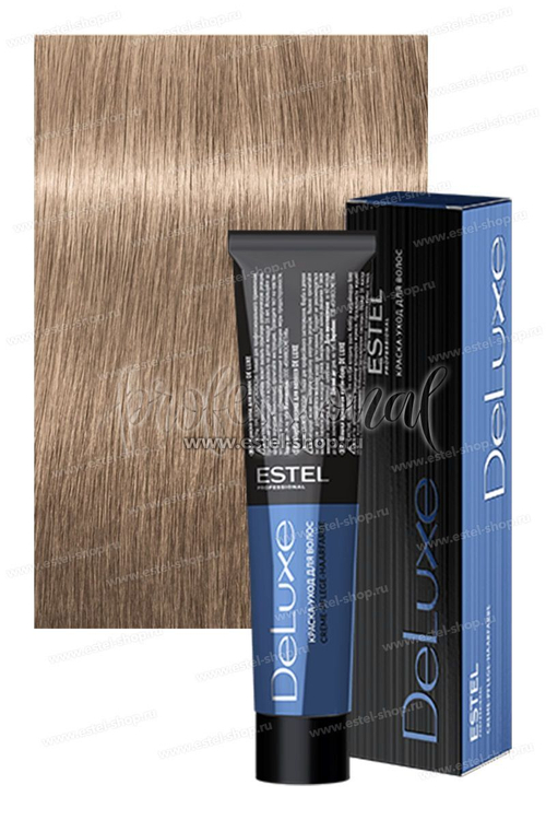 Estel DeLuxe 10/17 Светлый блондин пепельно-коричневый 60 мл