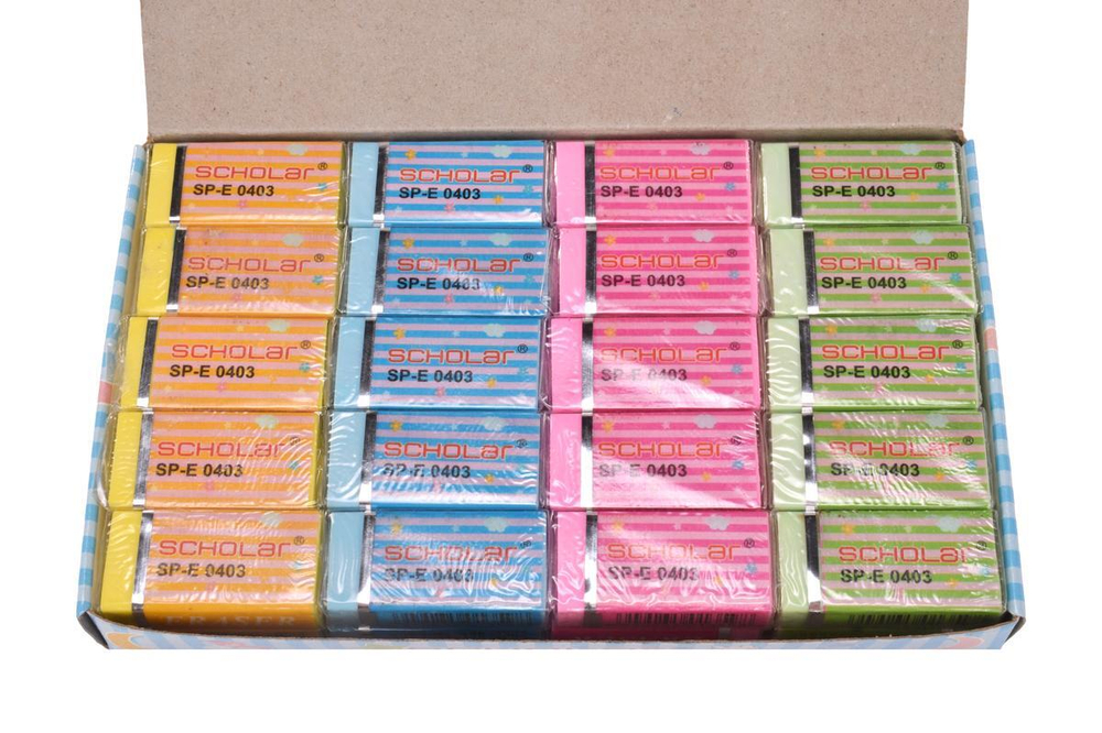 Ластик "Панда" 3,5*1,8*0,9 см,в инд. уп. с шк