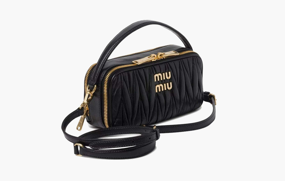 Сумка Miu Miu Matelassé Bandoliera Handbag "Black"