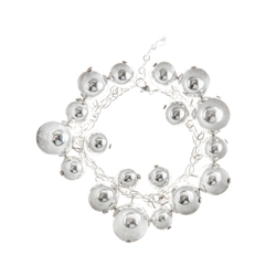 "Лидия" браслет в серебряном покрытии из коллекции "Гальванопластика" от Jenavi