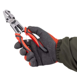Плоскогубцы комбинированные многофункциональные 9'', в блистере FORCEKRAFT FK-611L215