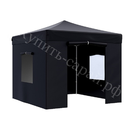 Быстросборный шатер Helex 3x3 м black