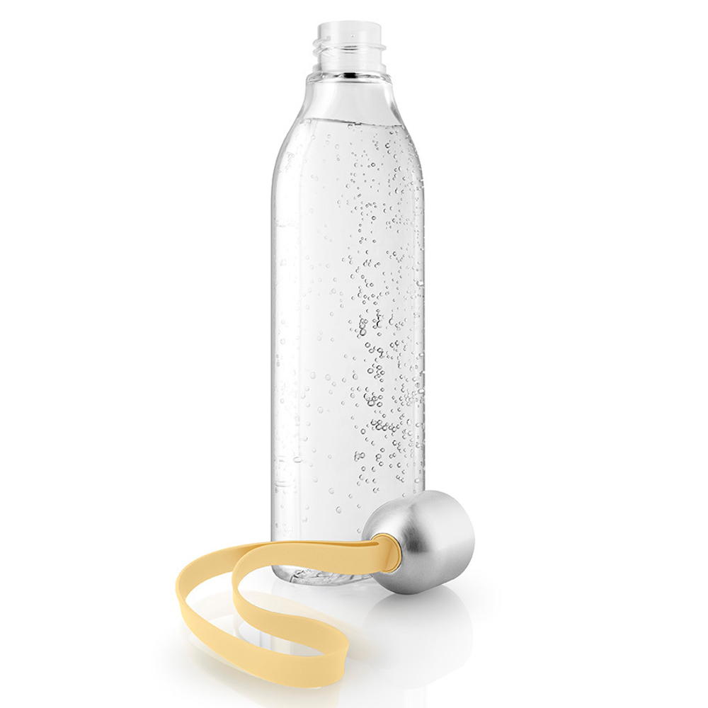 Бутылка плоская, 500 мл, желтая