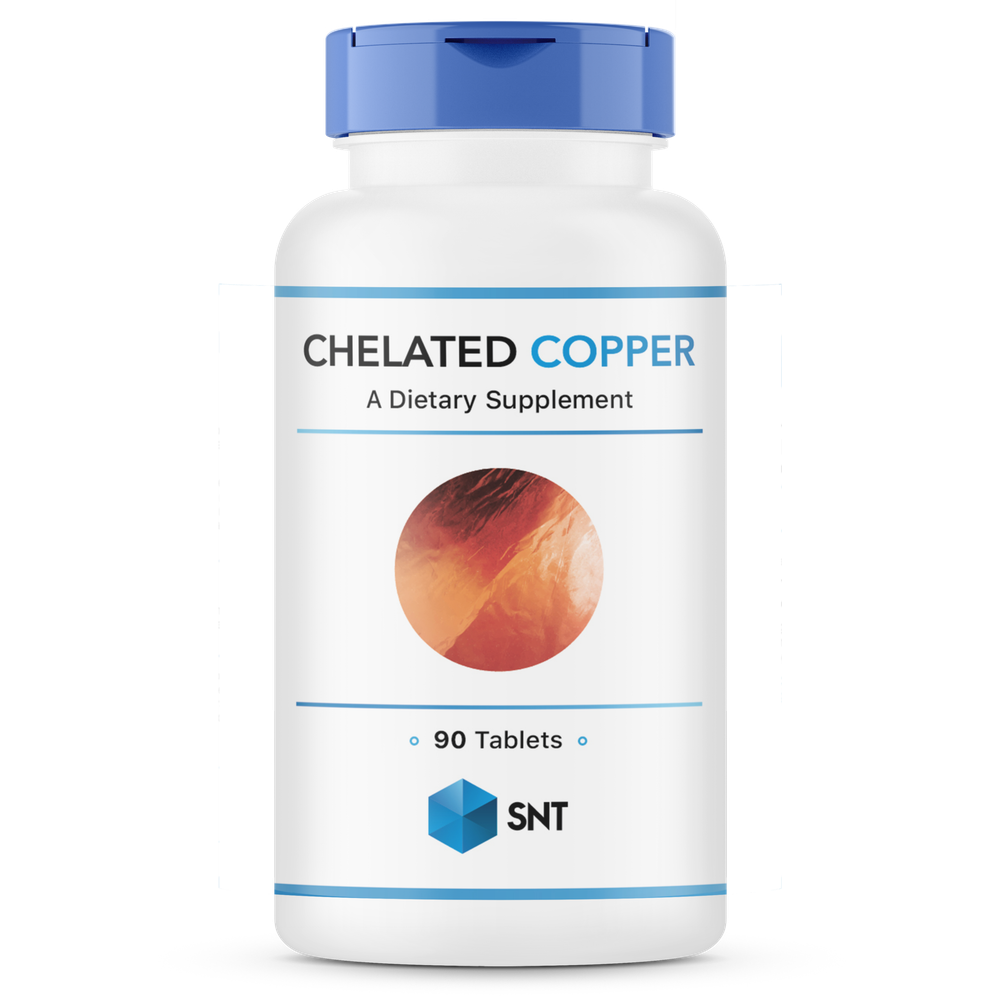 Chelated Copper 2,5 mg 90 tab