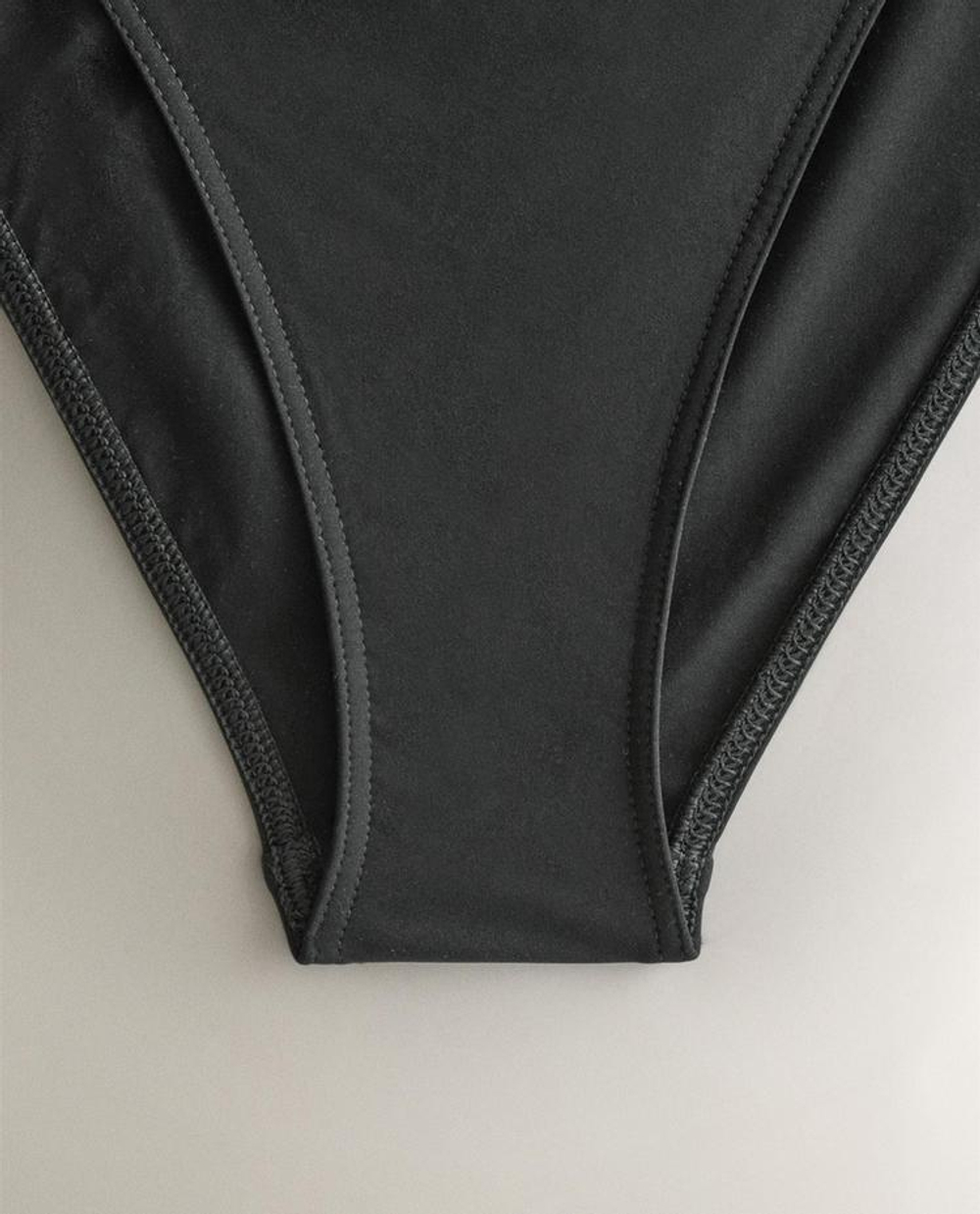 ZARA HOME ОДНОТОННЫЕ ПЛАВКИ-БИКИНИ, ЧЕРНЫЙ