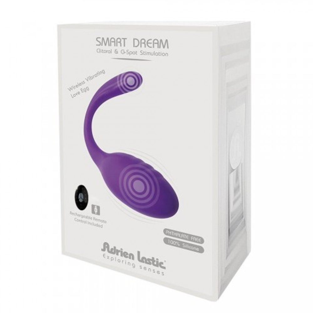 Стимулятор клитора и точки G Smart Dream II с пультом ДУ от Adrien Lastic