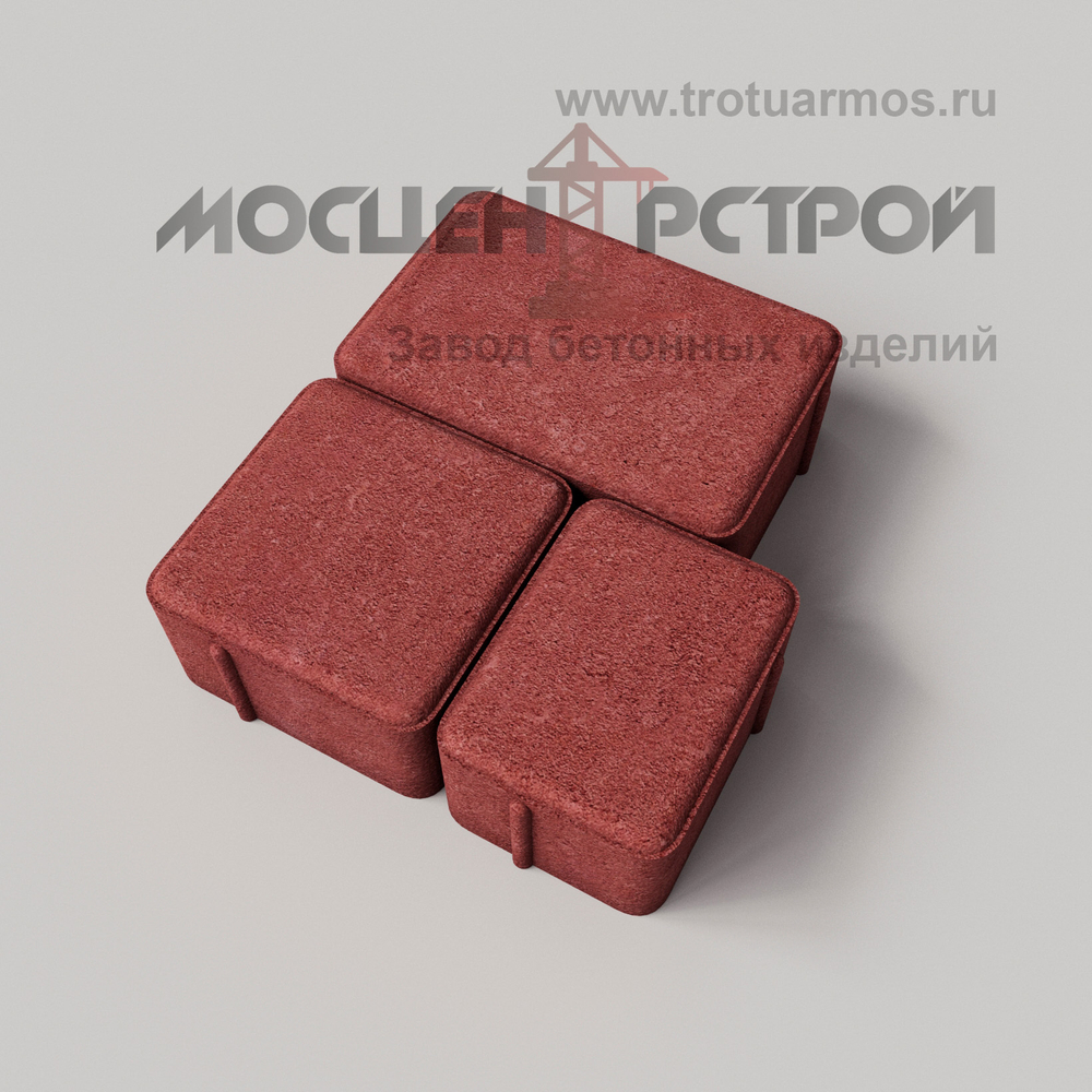 Тротуарная плитка Старый Город 180/120/90х120х60