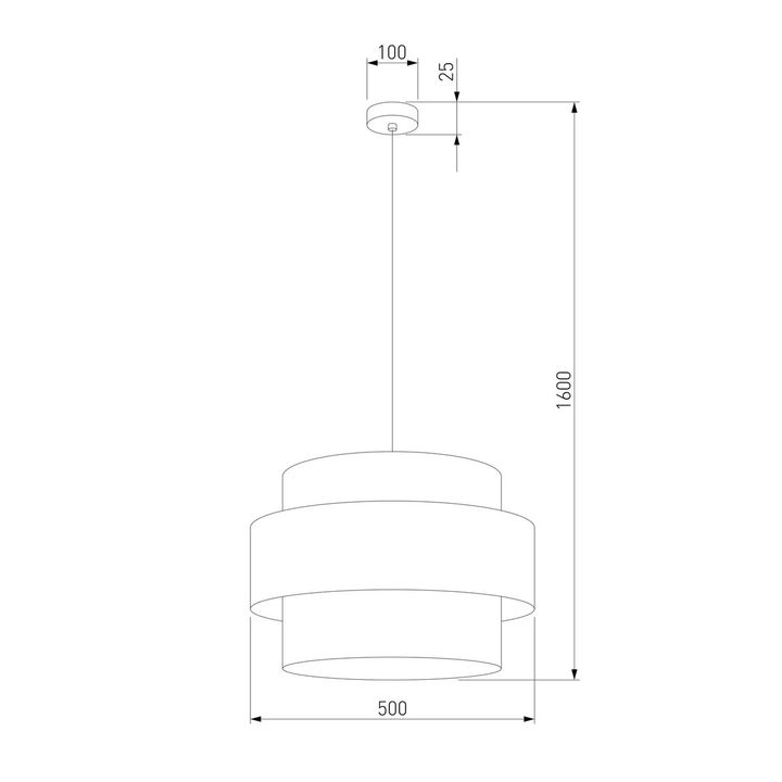 Подвесной светильник TK Lighting 2783 Trio