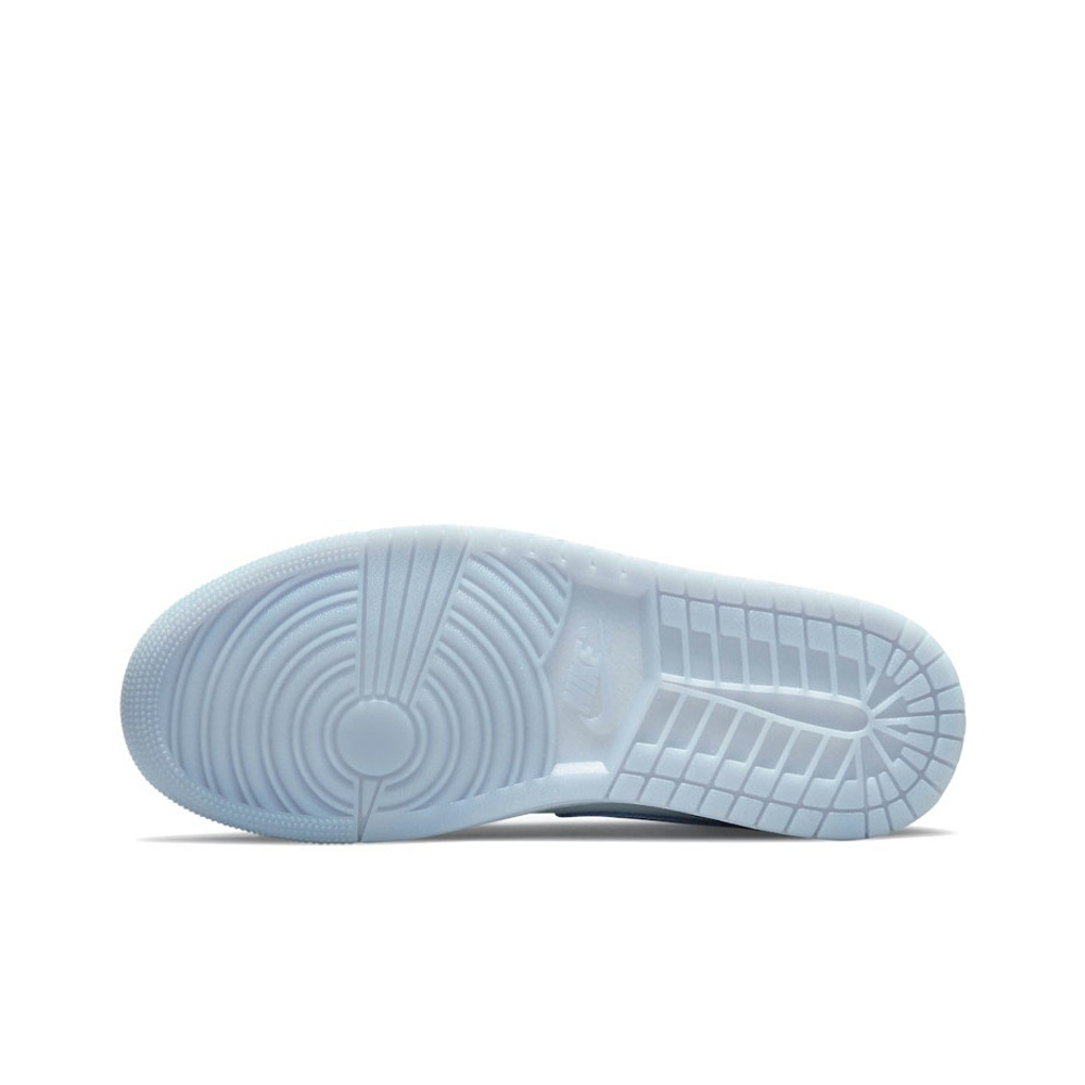 Кроссовки Air Jordan 1 Mid Wolf Grey Aluminum