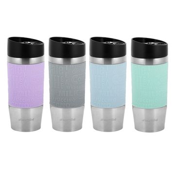 Термокружка 280 мл. из нержавеющей стали Kamille KM 2152 с TPR вставкой