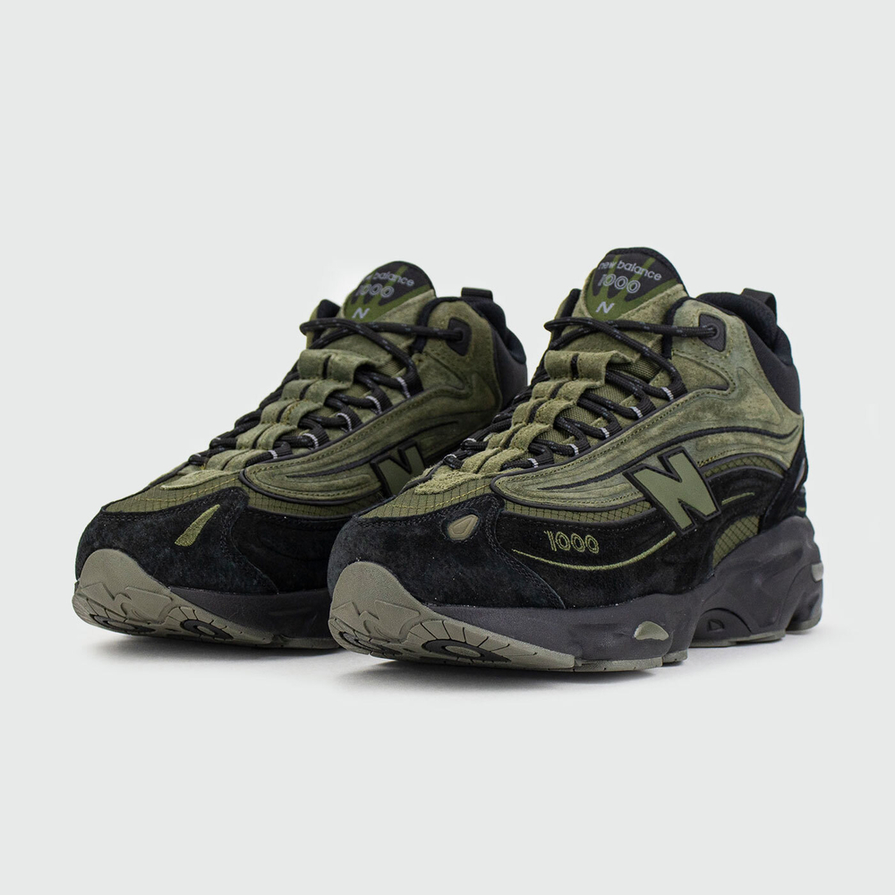 Кроссовки New Balance 1000 Green Black Thermo