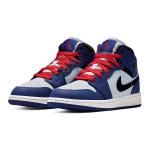 Кроссовки Air Jordan 1 Mid SE GS Deep Royal