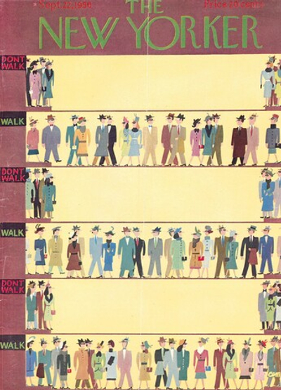 Журнал The New Yorker 22-09-1956, обложка