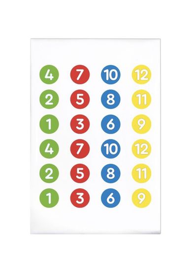 Подвижная развивающая игра "Учимся считать. Математический Твист-р", 5+