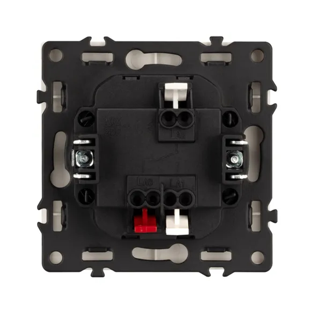 Механизм выключателя одноклавишный проходной SWT-NOBE-MKP1-SFPL-CA (230V, 10A) (Arlight, -) 059432