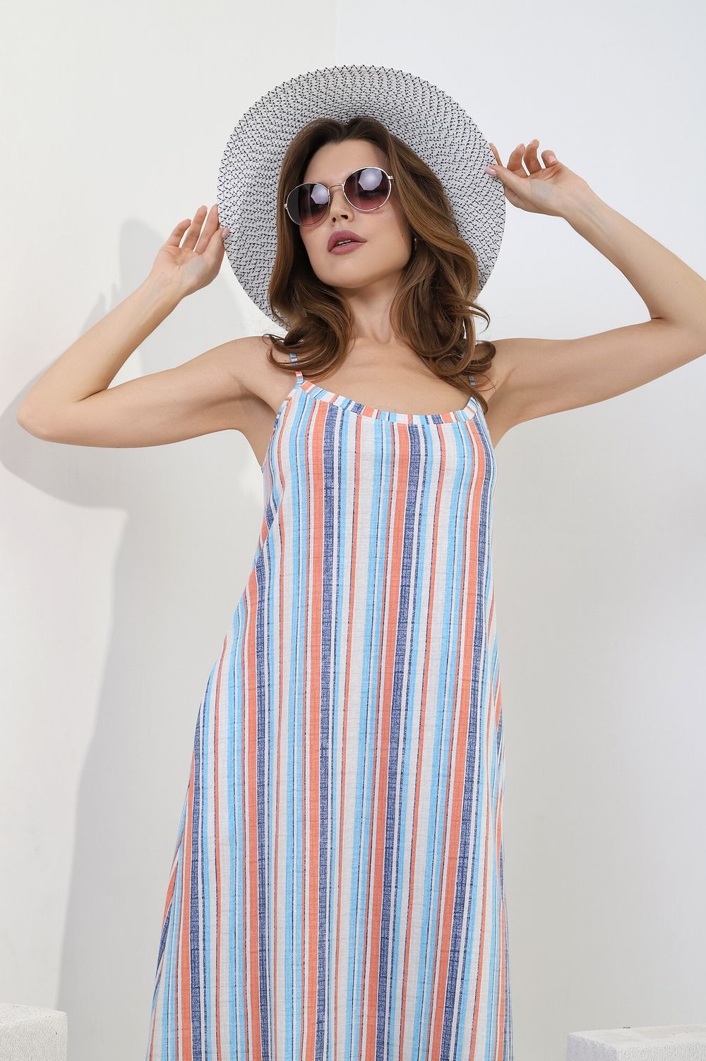 Сарафан Владислава-3 Виотекс ОРАНЖЕВЫЙ