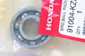 91004-KZR-601. BEARING, RADIAL BALL, 6202 (NTN)