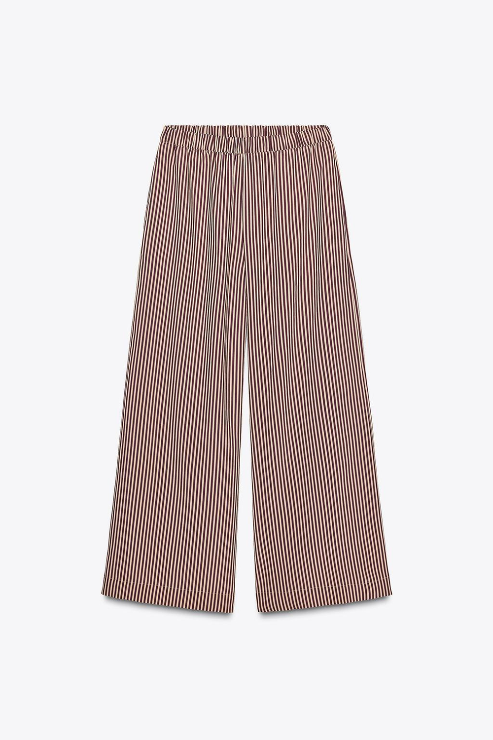 Брюки свободного кроя в полоску — zw collection