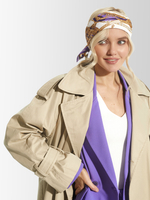 Платок «Пасхальное яйцо-часы Петушок»