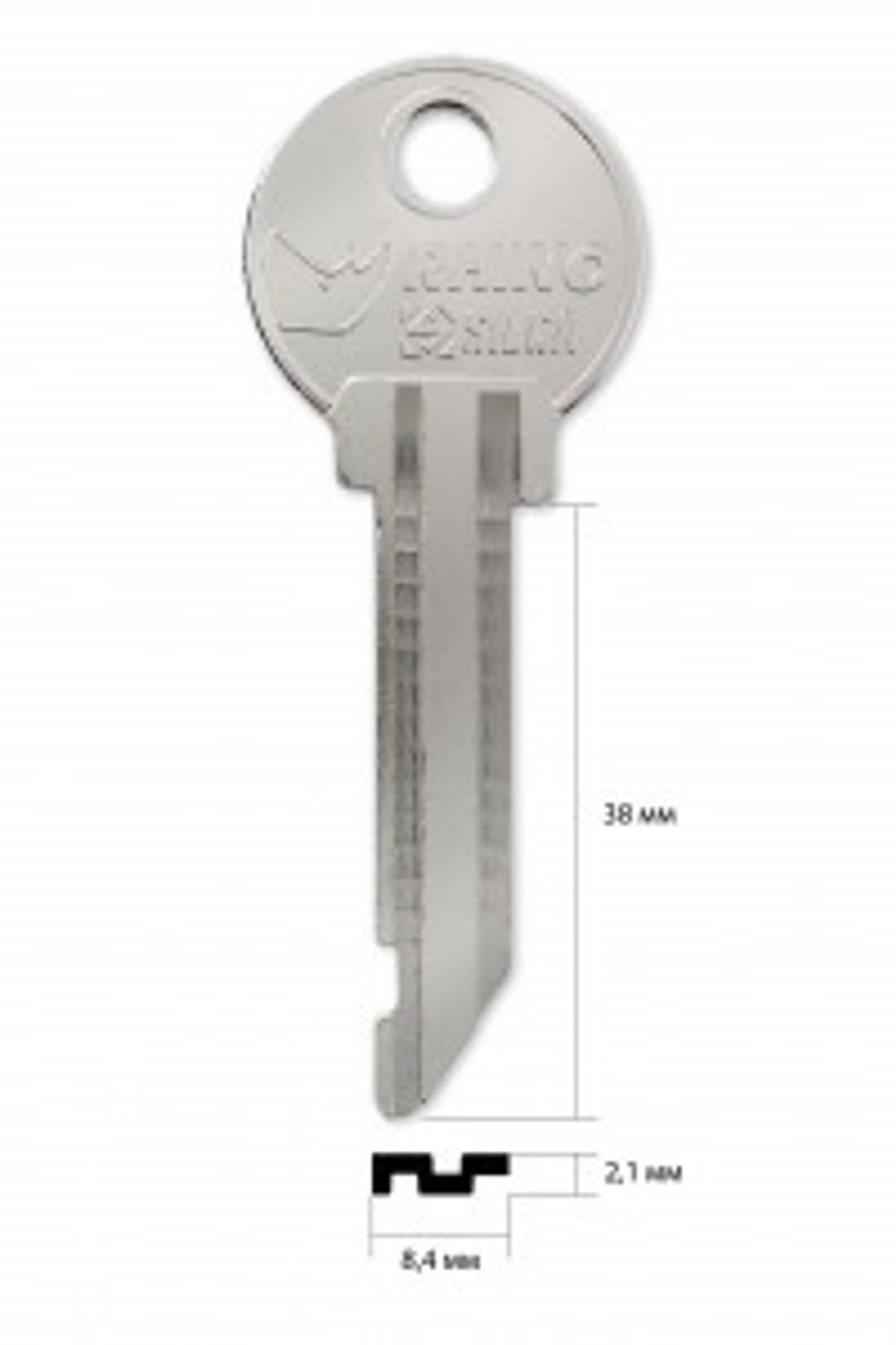 Заготовка английского ключа  10575 GLA-1D GLZ1 GLV1 GLA1 КНР