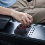 Автомобильный органайзер Baseus T-Space Series Cup Holder для Tesla - Twilight Grey