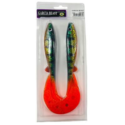 Силиконовая приманка GARCIA BEAST 19см COL20 №53