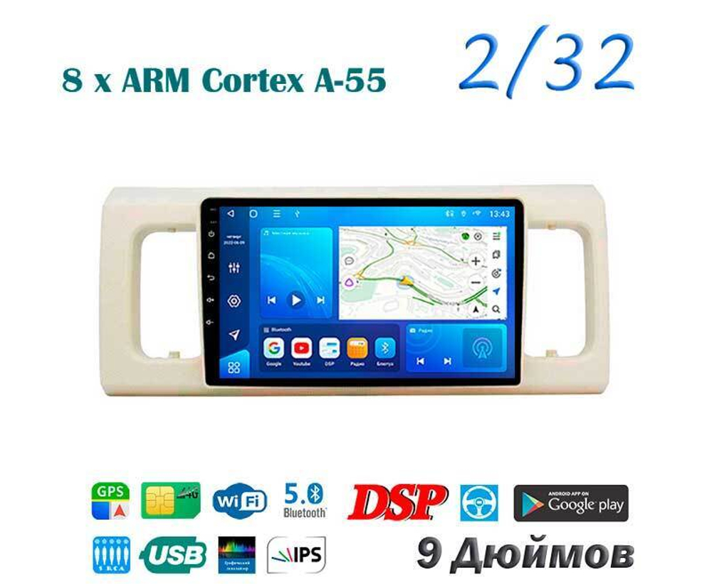 Topway TS18 2+32GB 8 ядер для Suzuki Alto 2014-2020