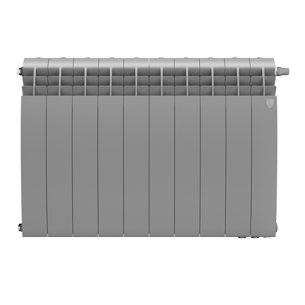 Радиатор Royal Thermo BiLiner 500 Silver Satin VR80 - 10 секц.