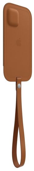 Чехол Apple Leather Sleeve with MagSafe for iPhone 12 / 12 Pro "золотисто-коричневый"
