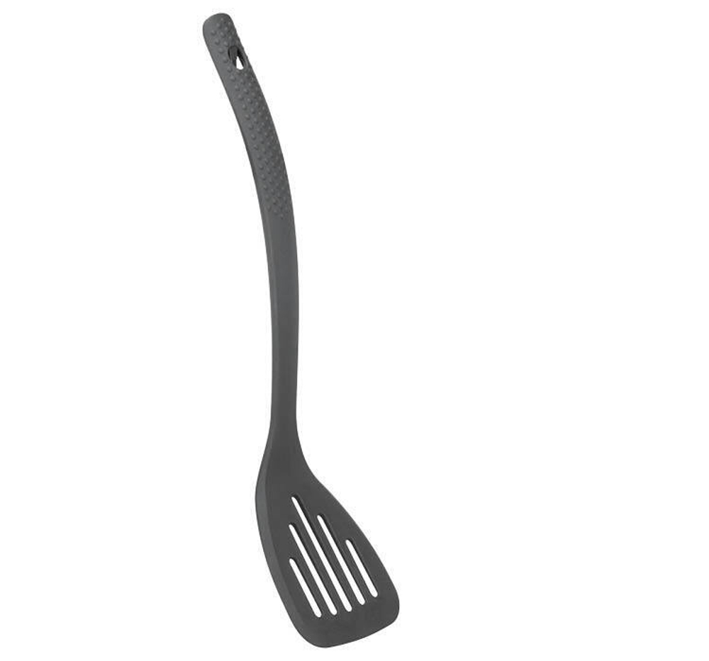 Набор кухонных аксессуаров СЛОТ 5 предметов разных цветов (толкушка, половник, шумовка, ложка, лопатка)