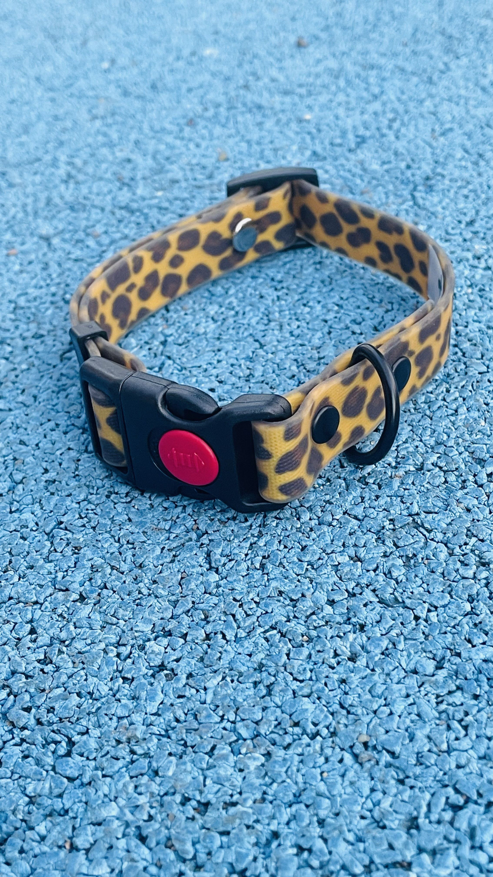 Ошейник леопардовый из Биотана для собак , ширина 20 мм, длина 30-40 см