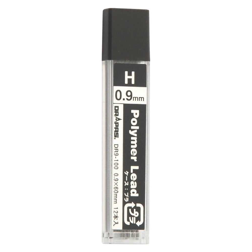 Грифели чертёжные 0,9 мм Drapas Polymer Lead H