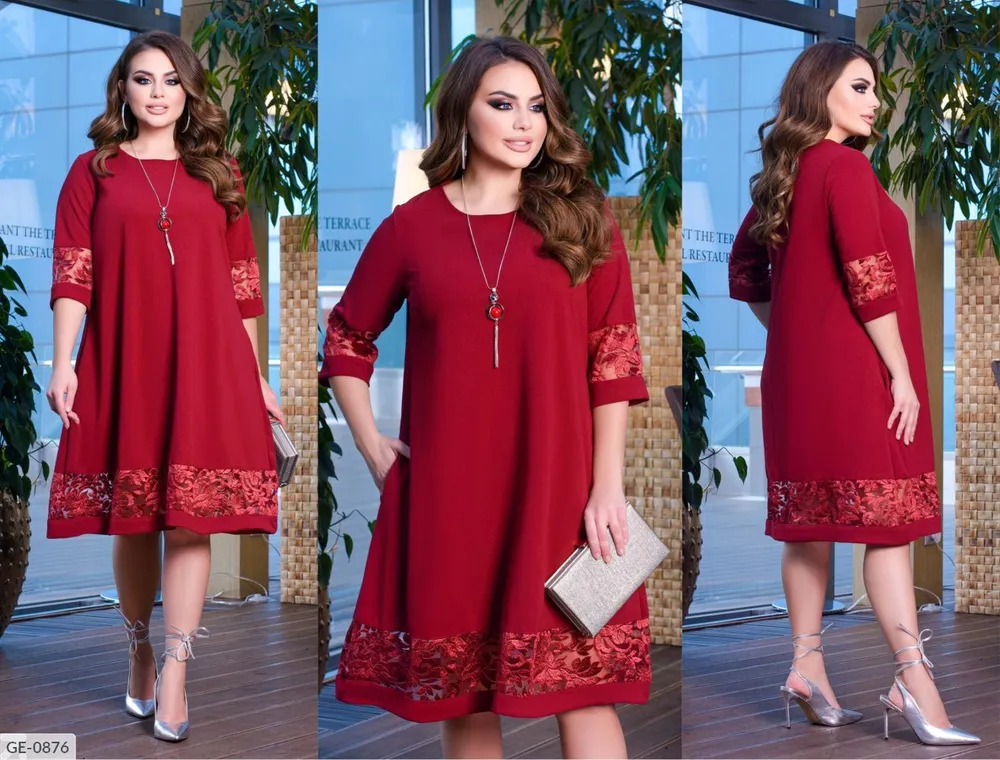 Платье GE-0875 Фабрика Моды