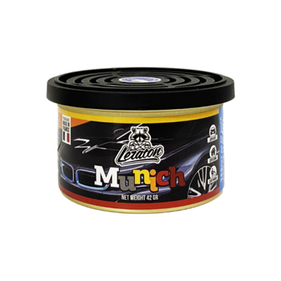 Leraton Ароматизатор для автомобиля в банке Munich (New Car/Новая машина)